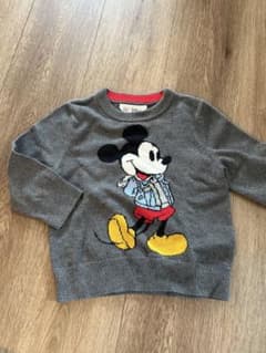 baby GAP ミッキーマウス ニットセーター 18-24ヶ月のサムネイル