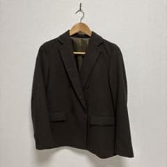ユニクロ　ダブルジャケット　オリーブのサムネイル