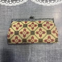 ビーズ細工 がま口 コインケース 小銭入れのサムネイル