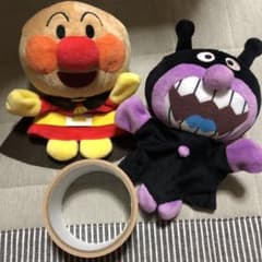 アンパンマン　バイキンマン　パペット  2個セットのサムネイル