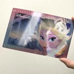 香港ディズニーランド アナと雪の女王 ポストカードのサムネイル