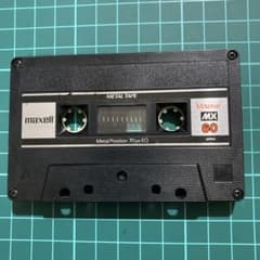 maxell MX60 マクセル メタル カセット テープ 3本 maxell Metal-MX60 メタルカセットテープ (used item) - メルカリ