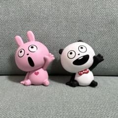 にしむらゆうじ ラバーフィギュア 2個セットのサムネイル