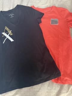 A|X ARMANI EXCHANGE Tシャツ 2枚セット 黒 オレンジ XSのサムネイル