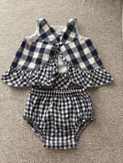 baby GAP ギンガムチェック セットアップ 3-6ヶ月のサムネイル