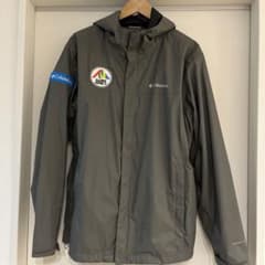 Columbia フード付きジャケット ネイビー フジロック 関係者限定パーカー Columbia フード付きジャケット ネイビー フジロック 関係者限定