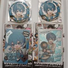 AMPTAKxCOLORS ちぐさくん レインボーロード77% 缶バッジ カード