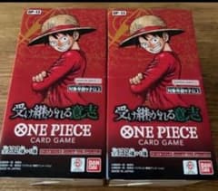 在庫処分】ワンピースカードゲーム 受け継がれる意志 2BOX - メルカリ