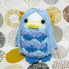 ＊ハンドメイド＊アマビエ様  あみぐるみのサムネイル