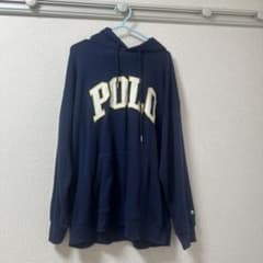 Polo ネイビー フード付きパーカーのサムネイル