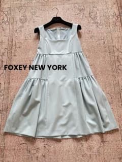 美品✨ 【洗濯可】フォクシー レディエンパイア ドレス ワンピース 38