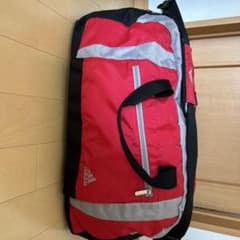 adidas ボストンバッグ 赤黒のサムネイル