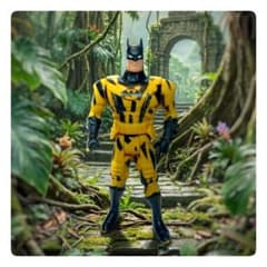 90sヴィンテージ】ナイトハンターバットマン※ケナー製（タイガー柄の