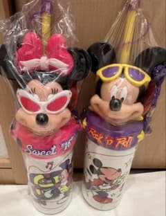 【専用】ミッキー・ミニー ストロー付きカップセットのサムネイル