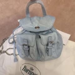 The Barnnet モーヴ ヴェルヴェット チェーン バックパック The Barnnet モーヴ ヴェルヴェット チェーン バックパック - メルカリ