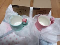 최종 가격 인하 최저 가격 별 커비 확실히 mug 머그컵 2 개 세트