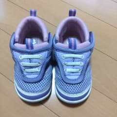 VANS ベビー　サンダル　スニーカー 13.5cm パープルのサムネイル