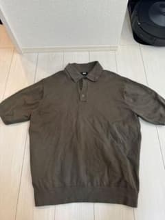 2枚セット　ウォッシャブルニットポロセーター UNIQLOのサムネイル