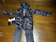 BURTON スノーボードウェア上下セット メンズ Sサイズのサムネイル