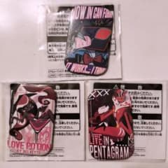 ハズビンホテルへようこそ◾︎スクエア缶バッジ 6個セット♫ヴォックス アラスター ハズビン・ホテルへようこそ スクエア缶バッジ│株式会社BANDAI