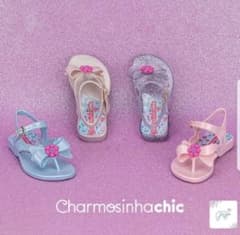 Charmosinha Chic キッズ サンダル リボンのサムネイル