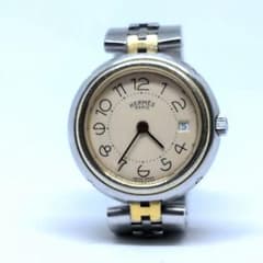 【正規品】エルメス プロフィール 141406 QZ イエロー レディース時計 正規品】エルメス プロフィール 141406 QZ イエロー レディース時計