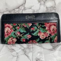 FEILER フェイラー （20×10.5×1.5） 花柄長財布 赤 黒 - メルカリ
