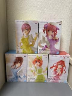 五等分の花嫁　kyunties フィギュア5種セット