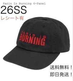 Supreme 26SS Paris Is Burning 6-Panel 黒 - メルカリ