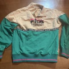 FILA BY LOVEiT GIRLS ハーフジップ トレーナーのサムネイル