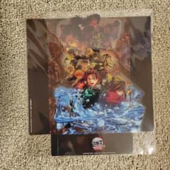 鬼滅の刃 無限城編 入場者特典 第9弾 キービジュアルクリアスタンド　猗窩座再来のサムネイル