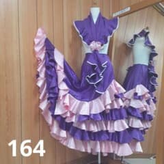 フラメンコ衣装 ☆華やか豪華ファルダ サイズ3L - メルカリ