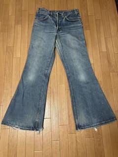 【70s USA製】リーバイス 684 W32 ボタン裏4 1976年製のサムネイル