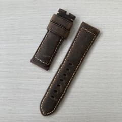 マートン PANERAI ルミノール47mm尾錠用 カーフストラップ PANERAI ルミノール44mm尾錠用 カーフストラップ - メルカリ