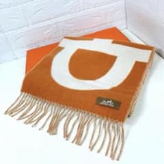 エルメス　カシミヤ　マフラー　グランモール　ベージュ【箱付き】 2023年 秋冬 新作 HERMES エルメス マフラー グラン モール ベージュ