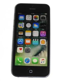 iPhone5 16GB ブラック A1429 ME039J/A au版 - メルカリ
