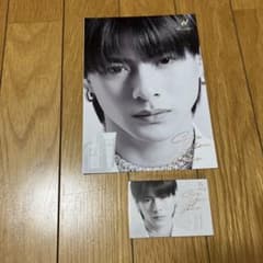平野紫耀　Wonjungyo リーフレットとメッセージカード　リブレ(試供品)のサムネイル