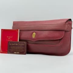 ✨美品✨カルティエ マストライン ボルドー クラッチバッグ
