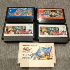 ファミコンソフト RPGセット 全５本のサムネイル