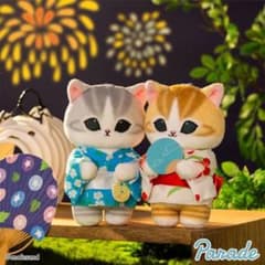 mofusand 浴衣にゃん ぬいぐるみマスコットのサムネイル