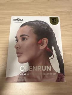 SHOKZ OPENRUN 骨伝導イヤホン レッド - メルカリ
