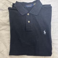 ジ*ン様 POLO RALPH LAUREN ポロシャツ ネイビー Mのサムネイル