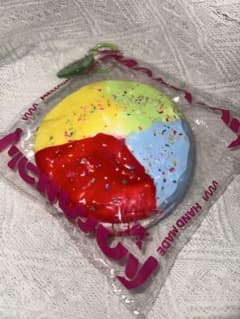 レア】mellojoy ベーグル レインボー スクイーズ - メルカリ