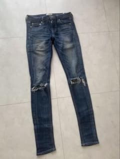 ジェイダ GYDA FitMeDenim ニーダメージ スキニーデニムパンツ Sのサムネイル