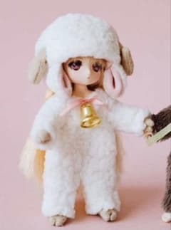 着ぐるみのおまけ クチュリエアミィ 11cmドール オビツ11 着ぐるみキット ひつじ - メルカリ
