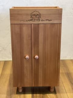 ☆メルカリ限定お値引き中☆ペット用チェスト・トイレシートストッカーのサムネイル