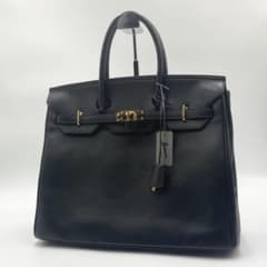 極美品 120周年 濱野 ハマノ ハンドバッグ カデナ ゴールド金具