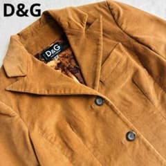 D&G コーデュロイジャケット M キャメルブラウン - メルカリ