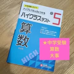 【未使用】小5 ハイクラステスト 算数のサムネイル