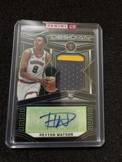 Panini OBSIDIAN Peyton Watson rc auto/25 - メルカリ